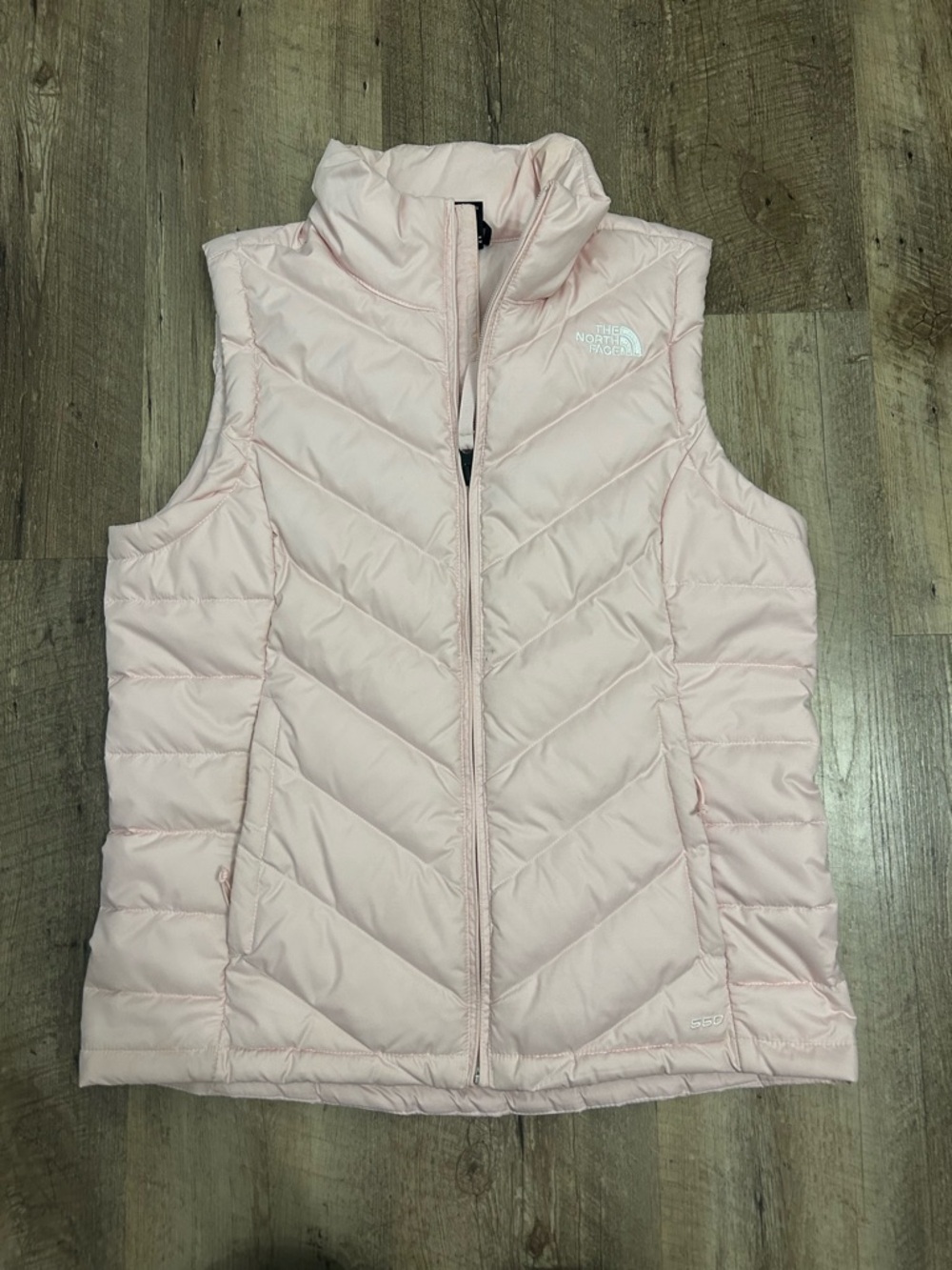 The North Face Women's Light Pink Quilted Insulated Vest